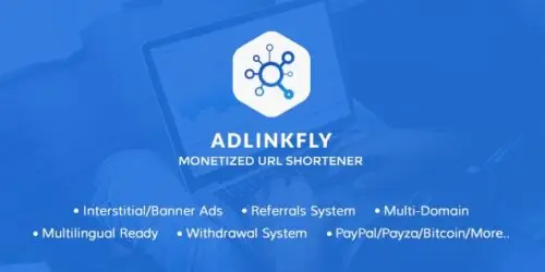 AdLinkFly - Monetized URL Shortener 6.6.4 Nulled white pages fixed